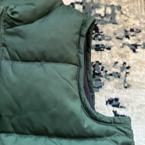 Gymboree Boys 24 month Puffer Vest Green Fleece Lined - Picture 4 of 8